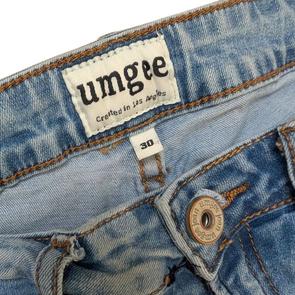 Umgee Distressed Skinny Jeans Size 30 - Picture 4 of 4